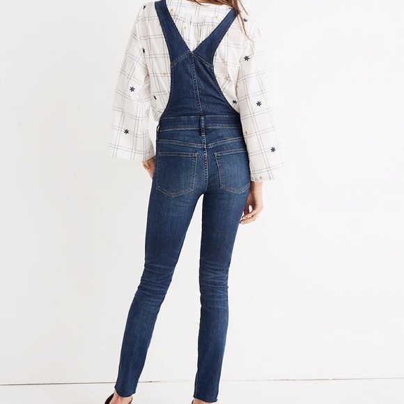 Size S Madewell Skinny Overalls: Eco Edition - Picture 3 of 6